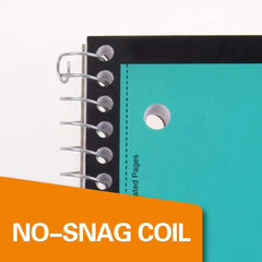 70ct Spiral Wide Ruled 1 Subject Notebook - Random Color